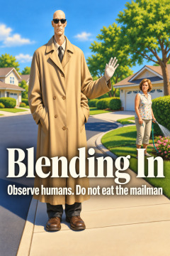 Blending In – Observe humans. Do not eat the mailman.