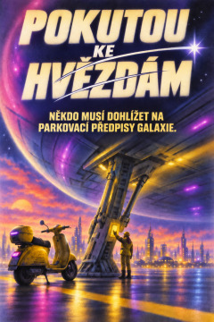 Pokutou ke hvězdám – Někdo musí dohlížet na parkovací předpisy galaxie.