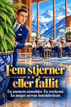 Fem stjerner eller fallit – Én anonym anmelder. Én weekend. Én meget nervøs hoteldirektør.