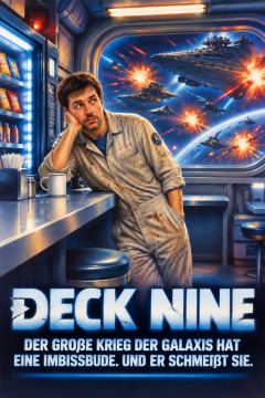Deck Nine – Der große Krieg der Galaxis hat eine Imbissbude. Und er schmeißt sie.