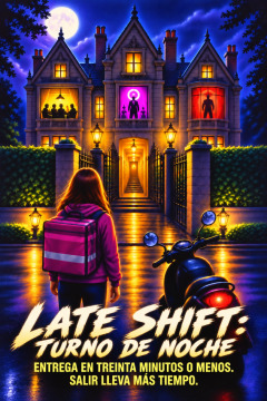 Late Shift: Turno de noche – Entrega en treinta minutos o menos. Salir lleva más tiempo.