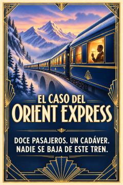 El caso del Orient Express – Doce pasajeros. Un cadáver. Nadie se baja de este tren.