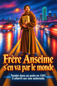 Frère Anselme s'en va par le monde – Tombé dans un puits en 1347, il atterrit sur une autoroute.