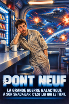 Pont Neuf – La grande guerre galactique a son snack-bar. C'est lui qui le tient.