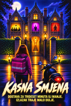 Kasna smjena – Dostava za trideset minuta ili manje. Izlazak traje malo dulje.