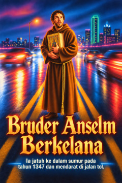 Bruder Anselm Berkelana – Ia jatuh ke dalam sumur pada tahun 1347 dan mendarat di jalan tol.