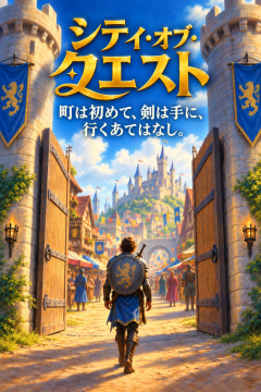 シティ・オブ・クエスト – 町は初めて、剣は手に、行くあてはなし。