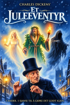 Et juleeventyr – 3 ånder. 1 sjanse til å gjøre det godt igjen.