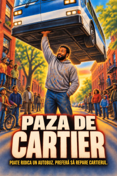 Paza de cartier – Poate ridica un autobuz. Preferă să repare cartierul.