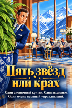 Пять звёзд или крах – Один анонимный критик. Одни выходные. Один очень нервный управляющий.