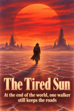 The Tired Sun – At the end of the world, one walker still keeps the roads.
