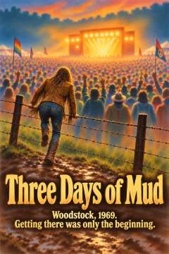 Three Days of Mud – Woodstock, 1969. Getting there was only the beginning.