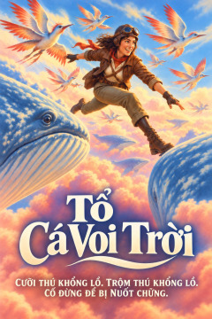 Tổ Cá Voi Trời – Cưỡi thú khổng lồ. Trộm thú khổng lồ. Cố đừng để bị nuốt chửng.