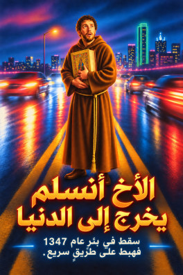 الأخ أنسلم يخرج إلى الدنيا – سقط في بئرٍ عام 1347 فهبط على طريقٍ سريع.