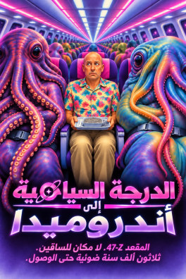 الدرجة السياحية إلى أندروميدا – المقعد 47-Z. لا مكان للساقين. ثلاثون ألف سنة ضوئية حتى الوصول.