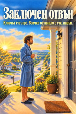 Заключен отвън – Ключът е вътре. Всичко останало е тук, навън.