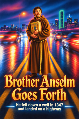 Brother Anselm Goes Forth – He fell down a well in 1347 and landed on a highway.