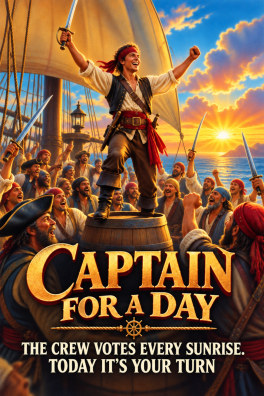 Captain for a Day – The crew votes every sunrise. Today it's your turn.