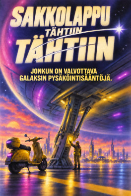 Sakkolappu tähtiin – Jonkun on valvottava galaksin pysäköintisääntöjä.