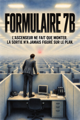 Formulaire 7B – L'ascenseur ne fait que monter. La sortie n'a jamais figuré sur le plan.