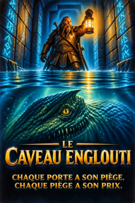 Le Caveau englouti – Chaque porte a son piège. Chaque piège a son prix.