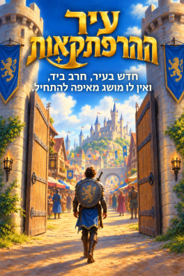 עיר ההרפתקאות – חדש בעיר, חרב ביד, ואין לו מושג מאיפה להתחיל.