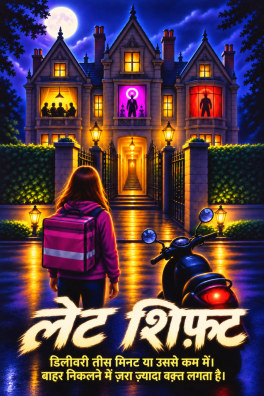 लेट शिफ़्ट – डिलीवरी तीस मिनट या उससे कम में। बाहर निकलने में ज़रा ज़्यादा वक़्त लगता है।