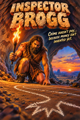 Inspector Brogg – Crime doesn't pay... because money isn't invented yet.