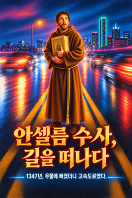 안셀름 수사, 길을 떠나다 – 1347년, 우물에 빠졌더니 고속도로였다.