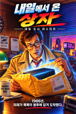 내일에서 온 상자 – 1986년. 미래가 뽁뽁이 봉투에 담겨 도착했다.