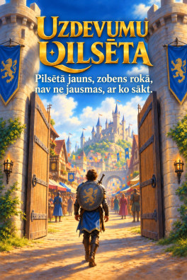 Uzdevumu pilsēta – Pilsētā jauns, zobens rokā, nav ne jausmas, ar ko sākt.