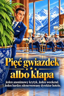 Pięć gwiazdek albo klapa – Jeden anonimowy krytyk. Jeden weekend. Jeden bardzo zdenerwowany dyrektor hotelu.