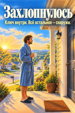 Захлопнулось – Ключ внутри. Всё остальное — снаружи.