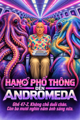 Hạng Phổ Thông Đến Andromeda – Ghế 47-Z. Không chỗ duỗi chân. Còn ba mươi nghìn năm ánh sáng nữa.