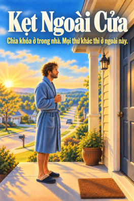 Kẹt Ngoài Cửa – Chìa khóa ở trong nhà. Mọi thứ khác thì ở ngoài này.