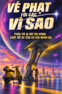 Vé Phạt Tới Các Vì Sao – Phải có ai đó thi hành luật đỗ xe của cả dải ngân hà.